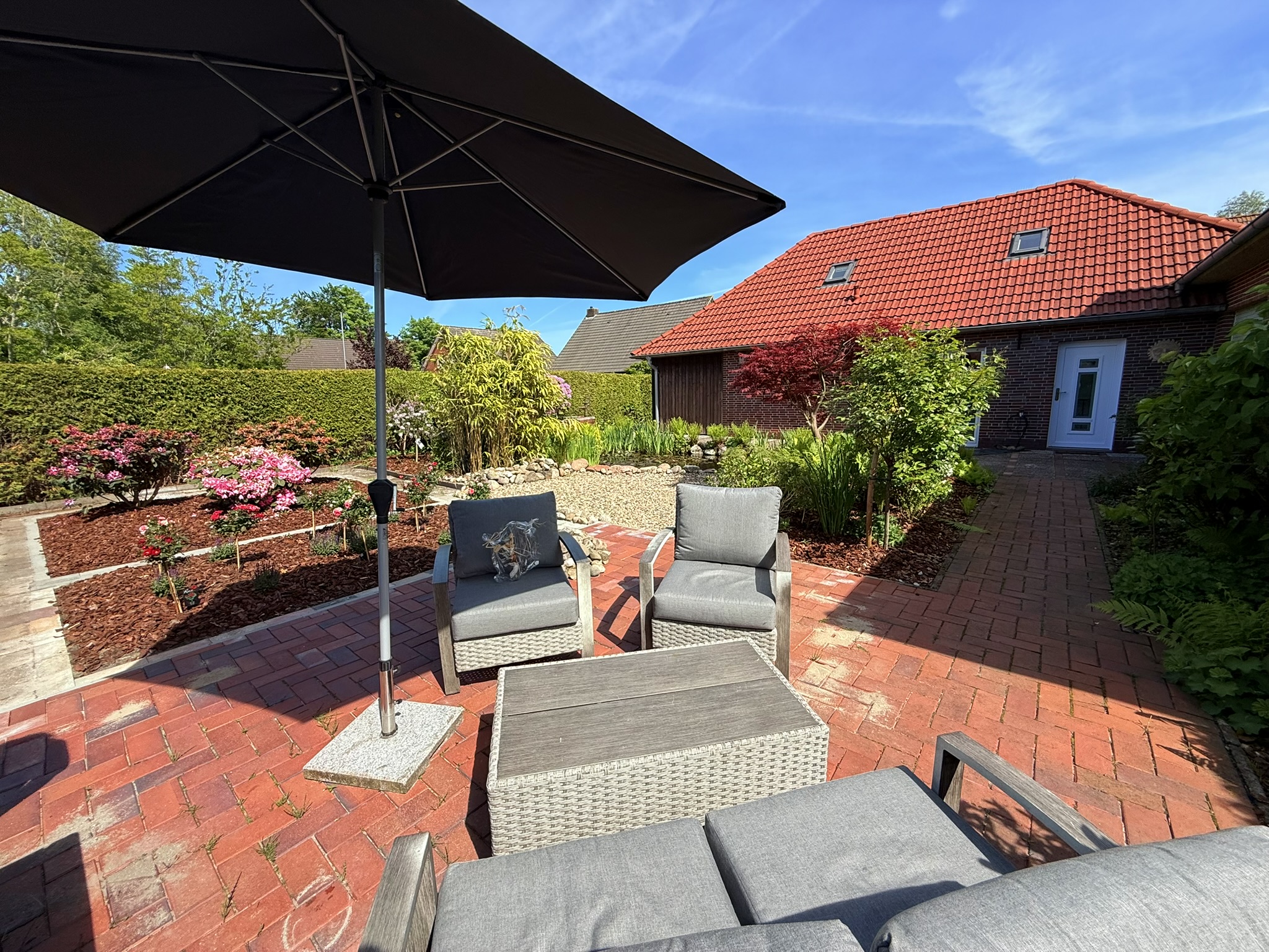 Garten der Roof Lounge
